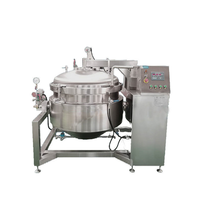 615KG 220V/230V/380V/415V/440Vのための工業高圧炊飯器/ジャケット式ケトル