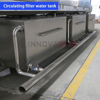 トレイ/箱/容器用高圧熱水浄化機 プラスチック材料