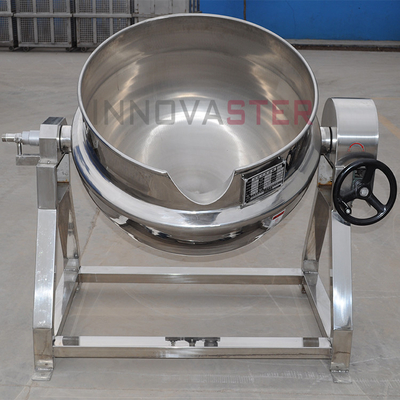 調理器具 500L 電気傾斜システムとアギタータ付きのステンレス鋼ミキサー