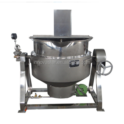 50-600L ガス温め肉スープ 作る ジャケット式ケトル 炊飯器 ミキサー ティッピングマシン