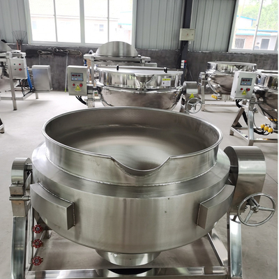 615KG 砂糖シロップケトル 野菜加工工場用のアーモンドパスタを作る機械