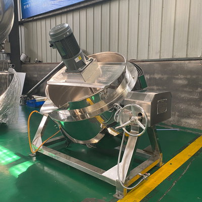 615KG 砂糖シロップケトル 野菜加工工場用のアーモンドパスタを作る機械