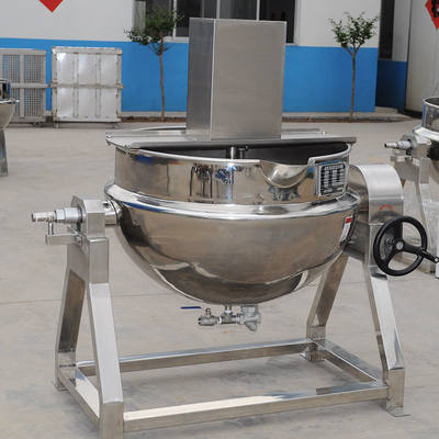 レッド・ビーンのペースト・カラメルソースのための50L自動蒸気煮物ケトル