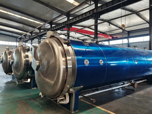 1100*1200*1500MM 高温消毒用の半自動リトルト機械