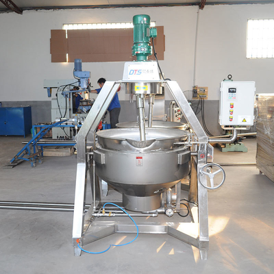 ガス傾斜型惑星式混ぜたコートルミキサー 銀型食品加工用