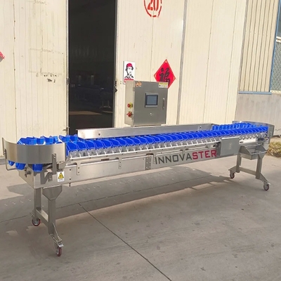 食品産業用機器用 精密な分類 自動重量分類機 500 kg