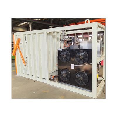 350 KG フィールド熱除去 1100W 冷却システムを持つ新鮮な野菜の真空前冷却機