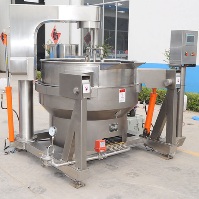 100-600L 容量 ステンレス 鋼 304 多機動式 食品 混合 器用 カットル