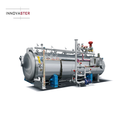 1KW パワー フルオートマティック 缶詰 トゥーン 蒸気 空気 消毒 リトルト 機械 3P 電圧