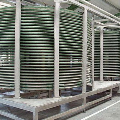 持続可能な野菜/肉/海産物加工機器のためのスピラル式快凍機