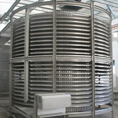 持続可能な野菜/肉/海産物加工機器のためのスピラル式快凍機