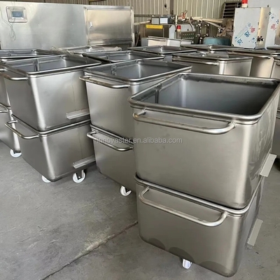 ステンレススチール304 輸送車/容器/トロッリーを使用して安心して食品を輸送する