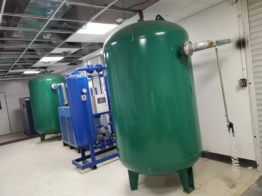 空気潤滑 75kw 100HP 永久磁石インバーター 2段階スクリュー空気圧縮機