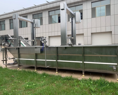 低温消毒プロセスのための15kWミルク水浸しトンネル消毒機